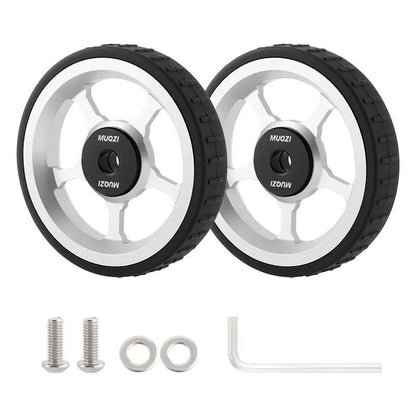 MUQZI Aluminium Alloy Easy Wheels Roller Set for Brompton Folding Bikes