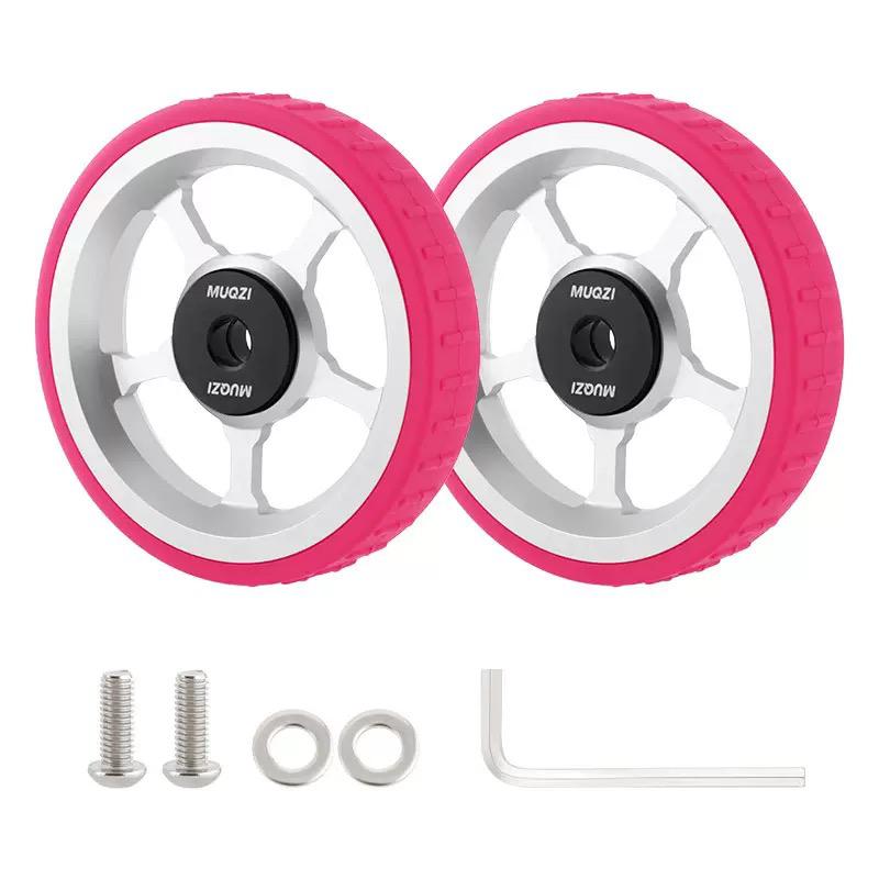 MUQZI Aluminium Alloy Easy Wheels Roller Set for Brompton Folding Bikes