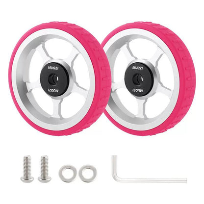 MUQZI Aluminium Alloy Easy Wheels Roller Set for Brompton Folding Bikes