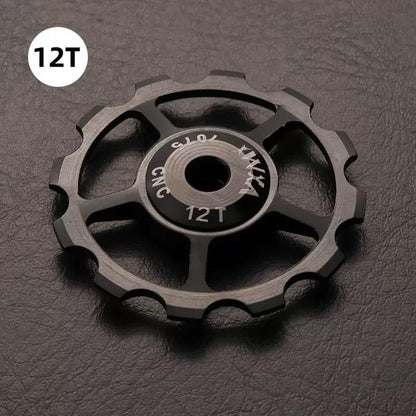 VXM CNC Aluminum Jockey Wheel Ceramic Bearing Rear Derailleur Pulley for MTB Road Bikes Bicycle
