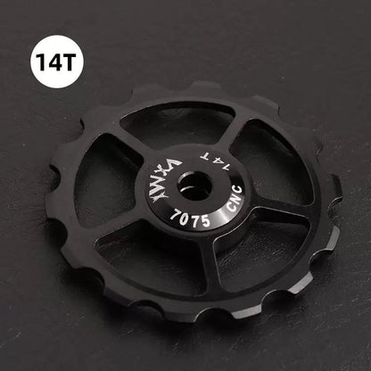 VXM CNC Aluminum Jockey Wheel Ceramic Bearing Rear Derailleur Pulley for MTB Road Bikes Bicycle