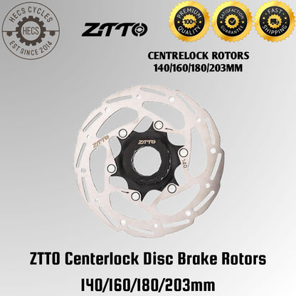 ZTTO Centerlock Disc Brake Rotors 140/160/180/203mm