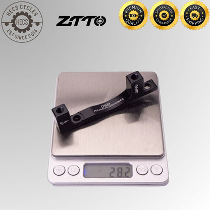 ZTTO DS09 220mm Rotor Brake Adapter PM-PM +60mm Offset MTB Disc Brake Caliper Mount Front/Rear