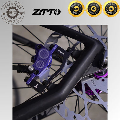 ZTTO DS09 220mm Rotor Brake Adapter PM-PM +60mm Offset MTB Disc Brake Caliper Mount Front/Rear