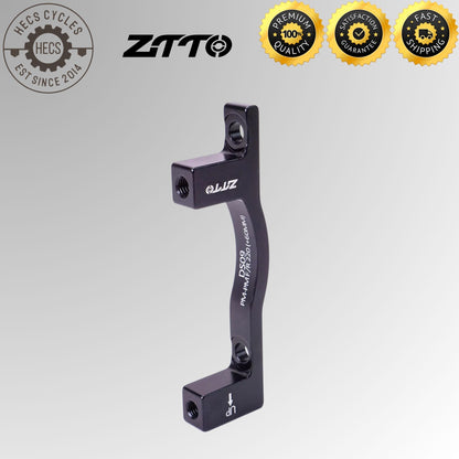 ZTTO DS09 220mm Rotor Brake Adapter PM-PM +60mm Offset MTB Disc Brake Caliper Mount Front/Rear
