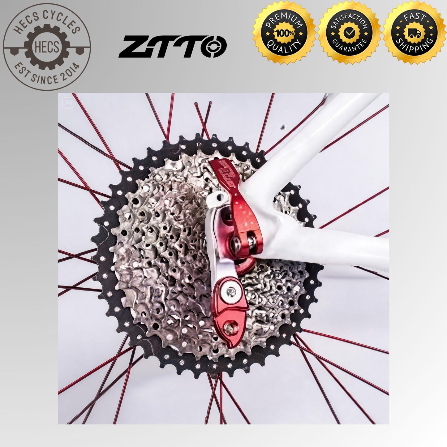 ZTTO Goatlink Derailleur Extender For Large Sprocket Derailleur Jockey Wheel