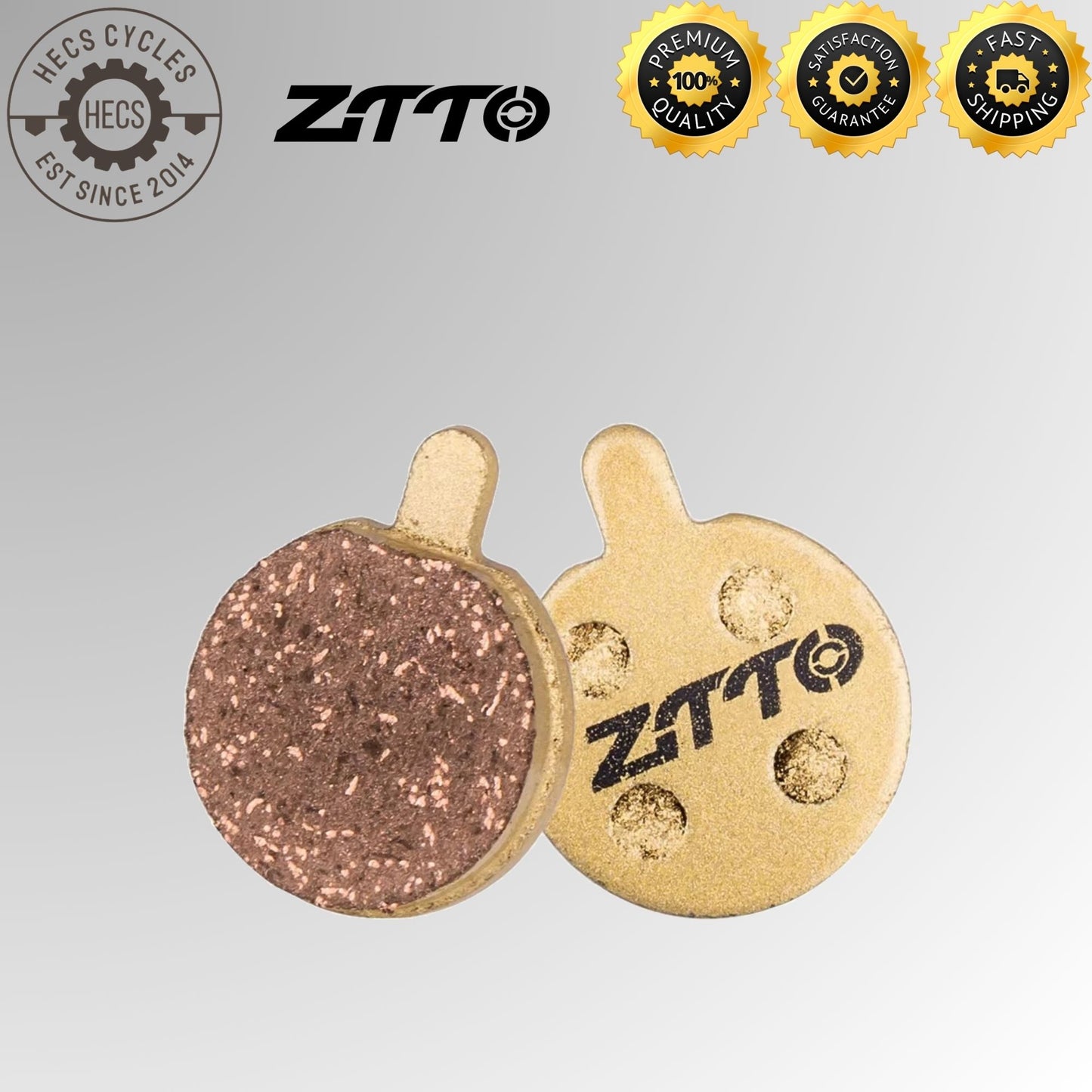 ZTTO Resin Bicycle Disc Brake Pad Pads Hydraulic Disc Brake Wear-Resistant Pad Most Brands Caliper