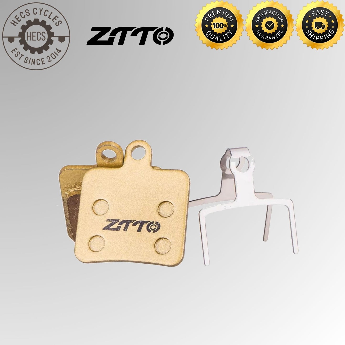 ZTTO Resin Bicycle Disc Brake Pad Pads Hydraulic Disc Brake Wear-Resistant Pad Most Brands Caliper