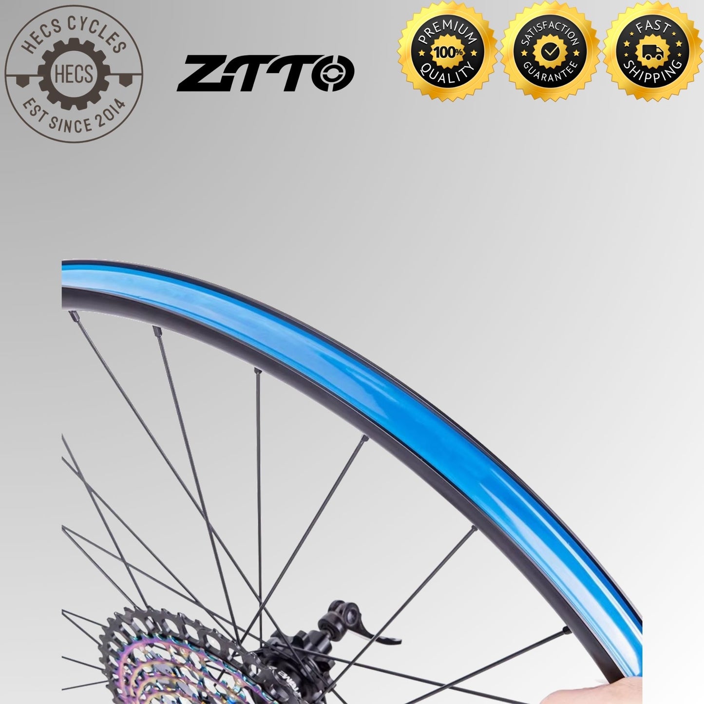 ZTTO Tubeless Rim Tape 10m Bicycle Rim Tape for MTB, Road & Gravel Sizes Width 16 to 35mm