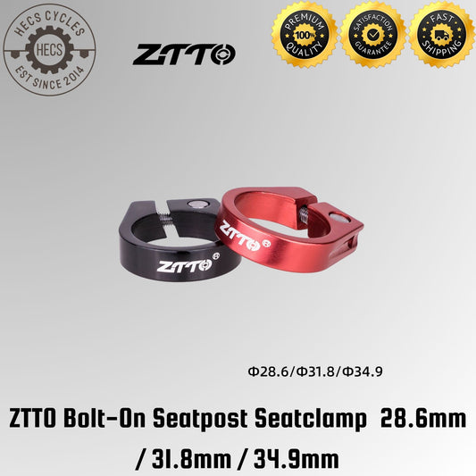 ZTTO Bolt-On Seatpost Seatclamp  28.6mm / 31.8mm / 34.9mm