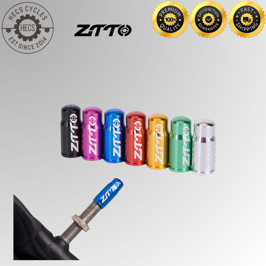 ZTTO 2 Piece MTB Road Bike Presta and Schrade Valve Caps For F/V A/V Bicycle Tire Inner Tube Tyre Dustproof Cover Bicycle Parts