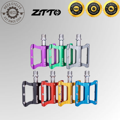 ZTTO Ultralight Anti-slip 2 Sealed Bearing Pedals – Universal Aluminum Alloy Bike Pedals for MTB, Road, and Folding Bikes