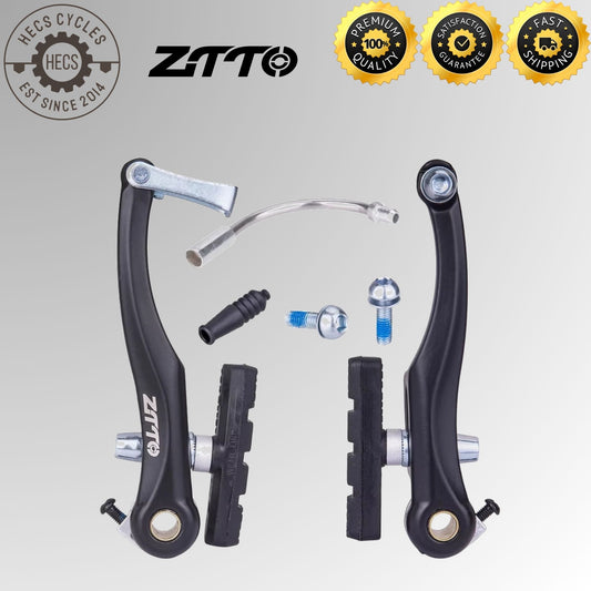 ZTTO V Brake Caliper Set Linear Pull Bicycle Brakes with Pads for MTB Road BMX Folding Bike Mountain Hybrid Bicycles