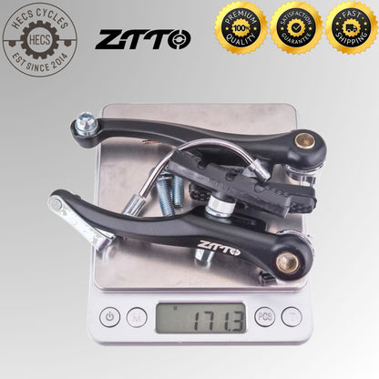 ZTTO V Brake Caliper Set Linear Pull Bicycle Brakes with Pads for MTB Road BMX Folding Bike Mountain Hybrid Bicycles