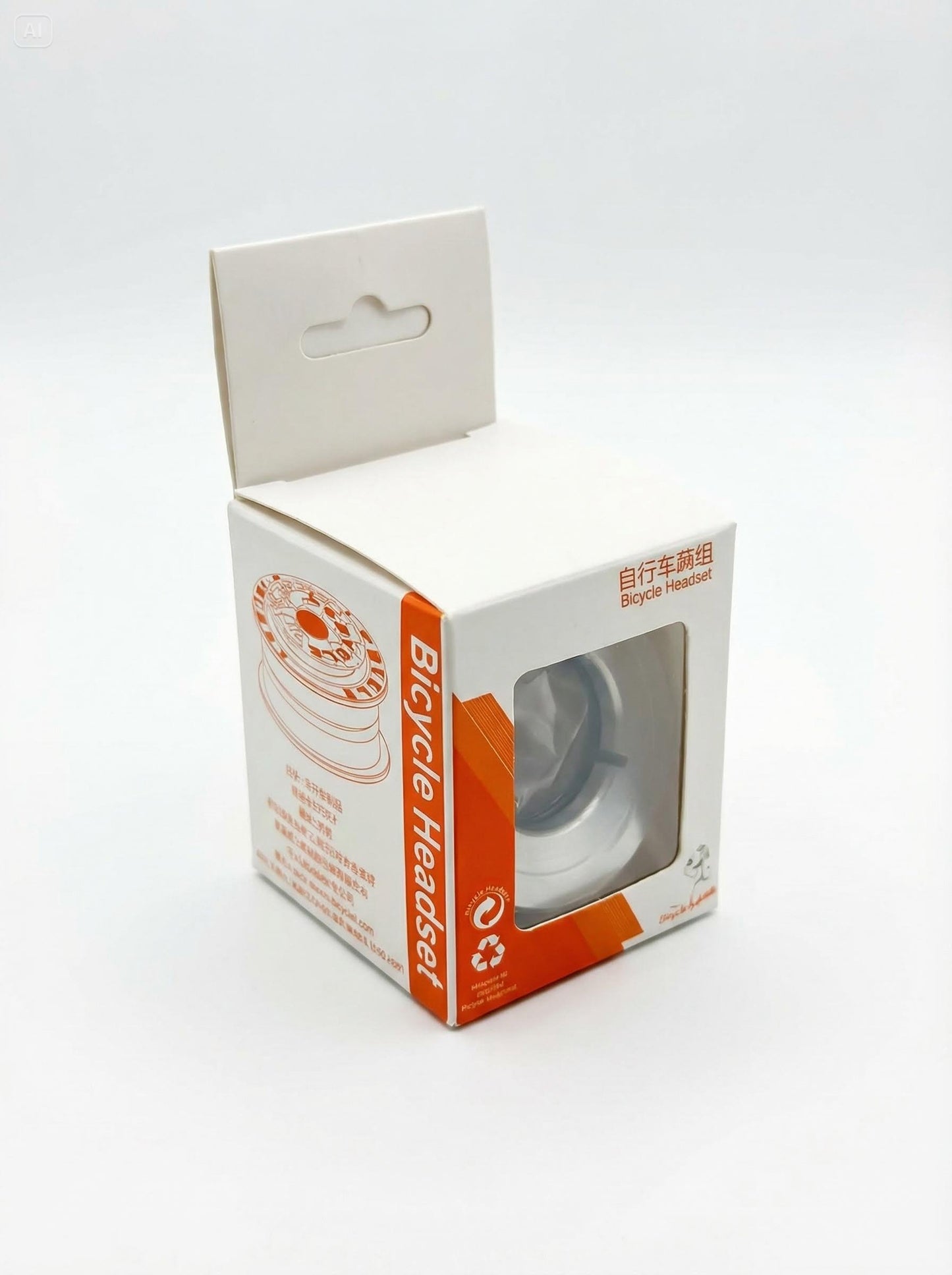 RISK MTB Road Bicycle Headset 34/41/41.8/44/49.7/50.6/55/56mm for Bike 1-1/8" 1.25" 1.5" Straight Tapered Fork