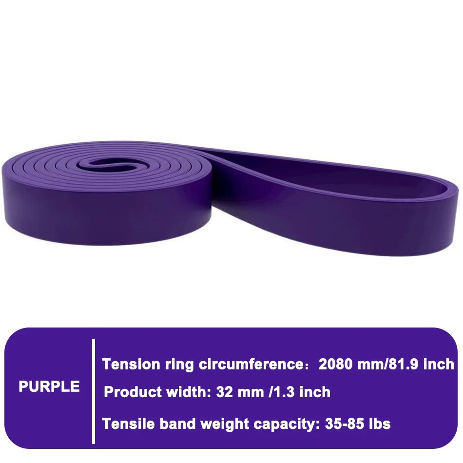 Elastic Training Loop Resistance Bands Gym Home Fitness Yoga Pull Up Assist Crossfit Workout Equipment