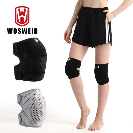 1 Pair Knee Pads for Dancing Volleyball Yoga Women Kids Men Kneepad Patella Brace Support Fitness Protector Work Gear