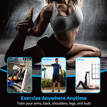 Elastic Training Loop Resistance Bands Gym Home Fitness Yoga Pull Up Assist Crossfit Workout Equipment