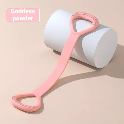 Figure Eight Yoga Band for Women Soft Elastic Band for Back Leg Open Shoulder Tension Relief Home Exercise