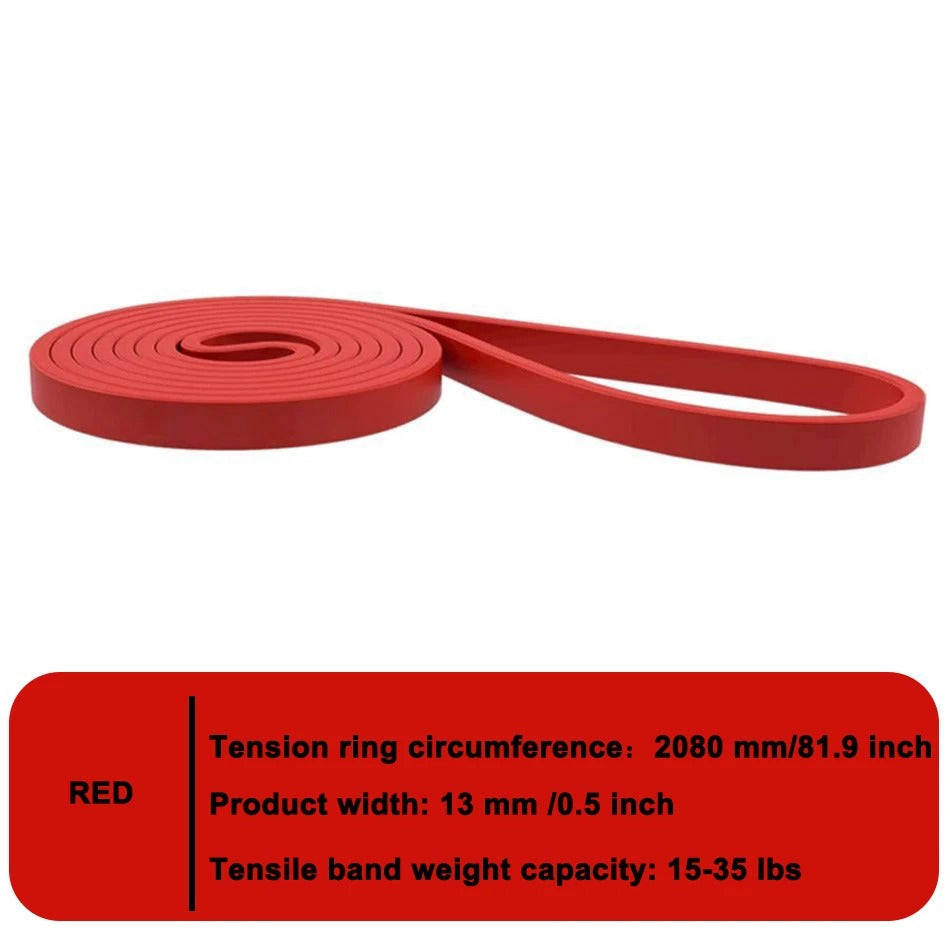 Elastic Training Loop Resistance Bands Gym Home Fitness Yoga Pull Up Assist Crossfit Workout Equipment