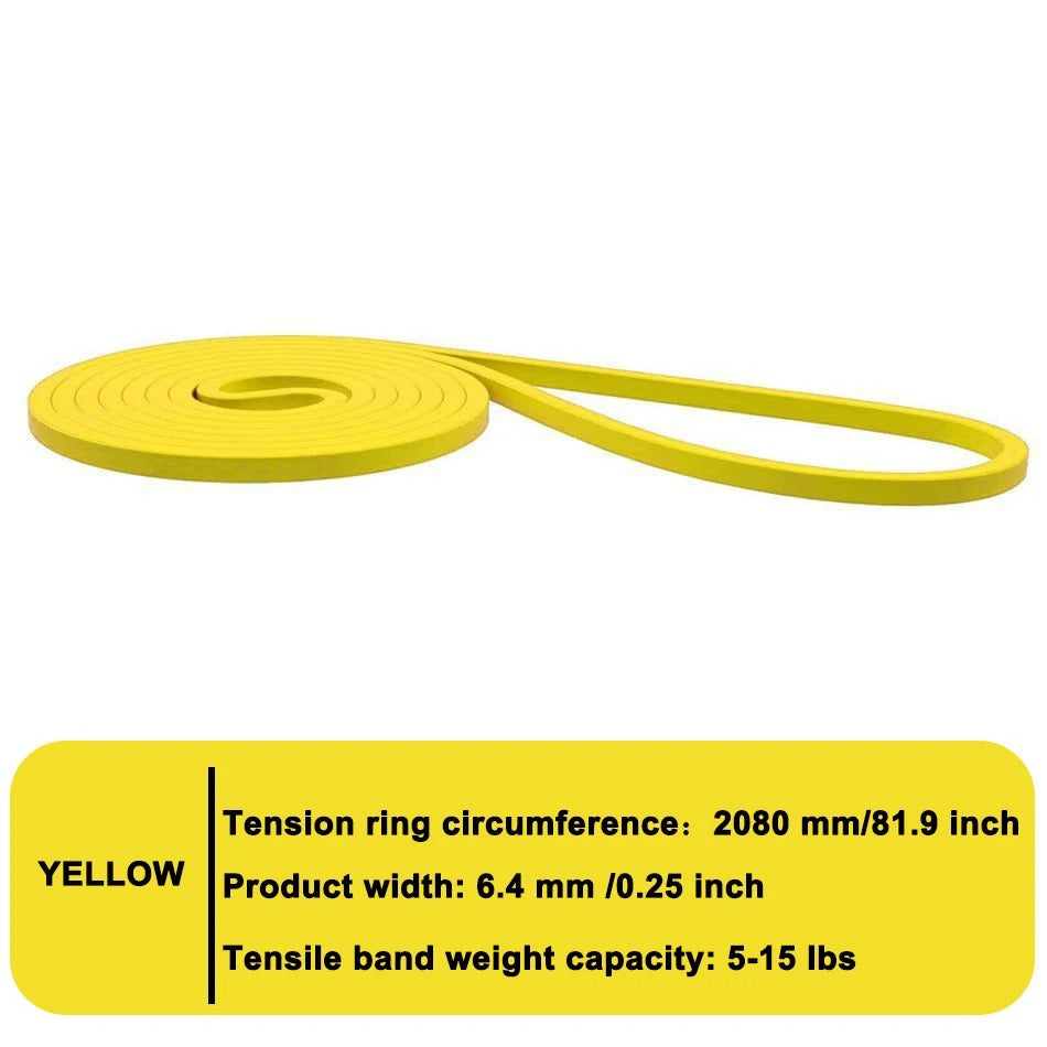 Elastic Training Loop Resistance Bands Gym Home Fitness Yoga Pull Up Assist Crossfit Workout Equipment