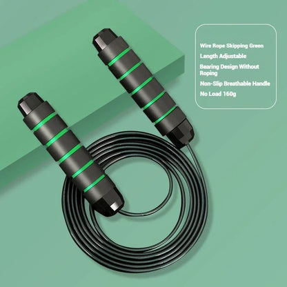 Skipping Rope Crossfit Speed Training Exercise Adjustable Length Wire Rope Jump Rope