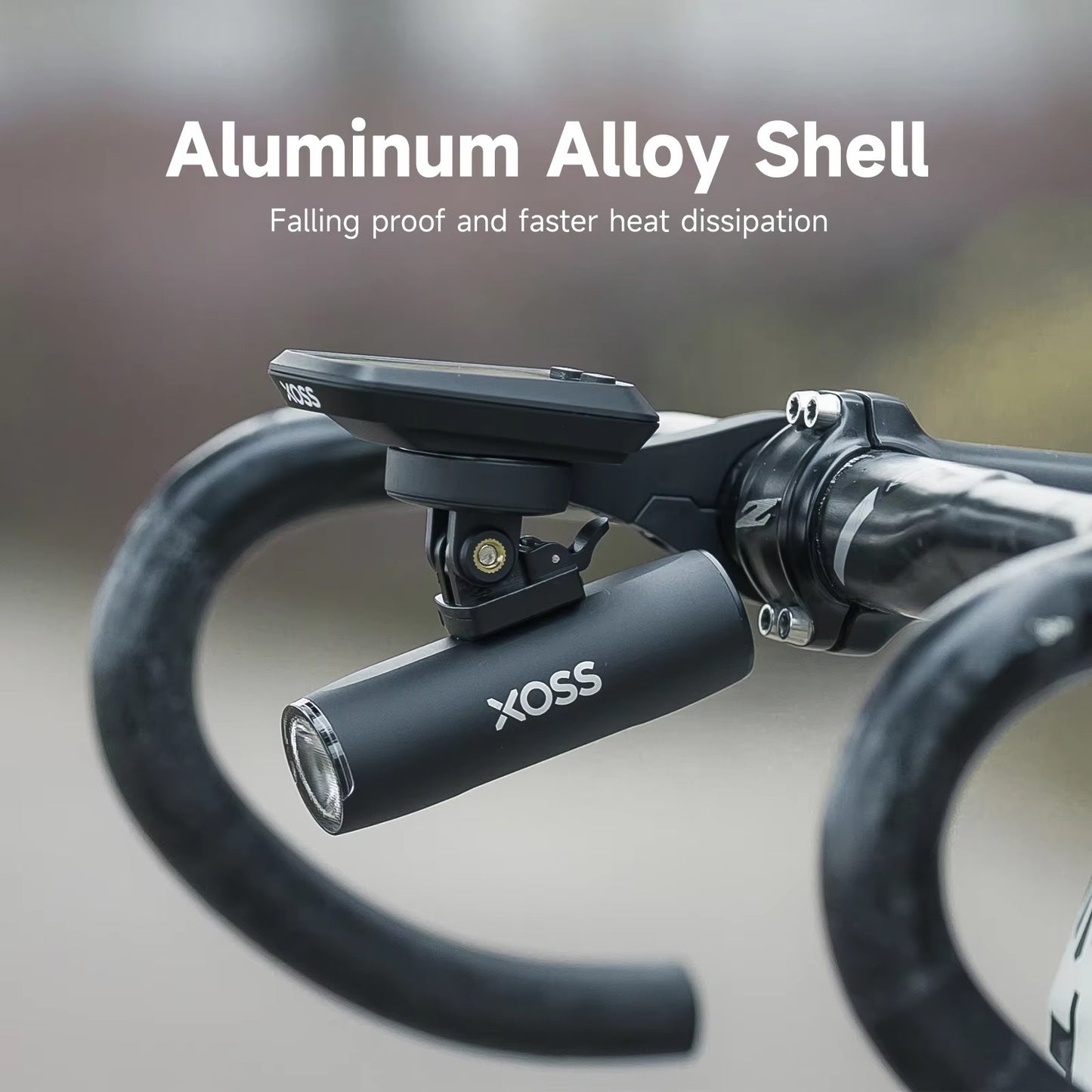 XOSS XL400 400 Lumens Bicycle Front Light Headlight Rechargeable Front Light
