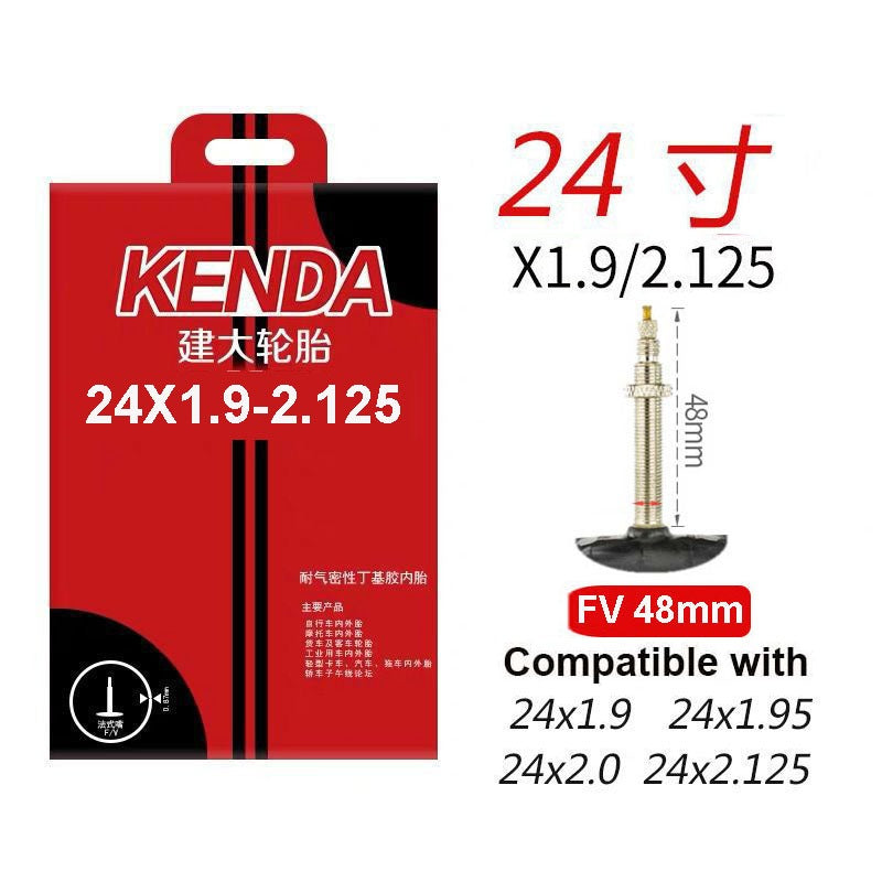 Kenda Inner Tube Bicycle Tube 12/14/16/20/22/24/26/27.5/29/700C