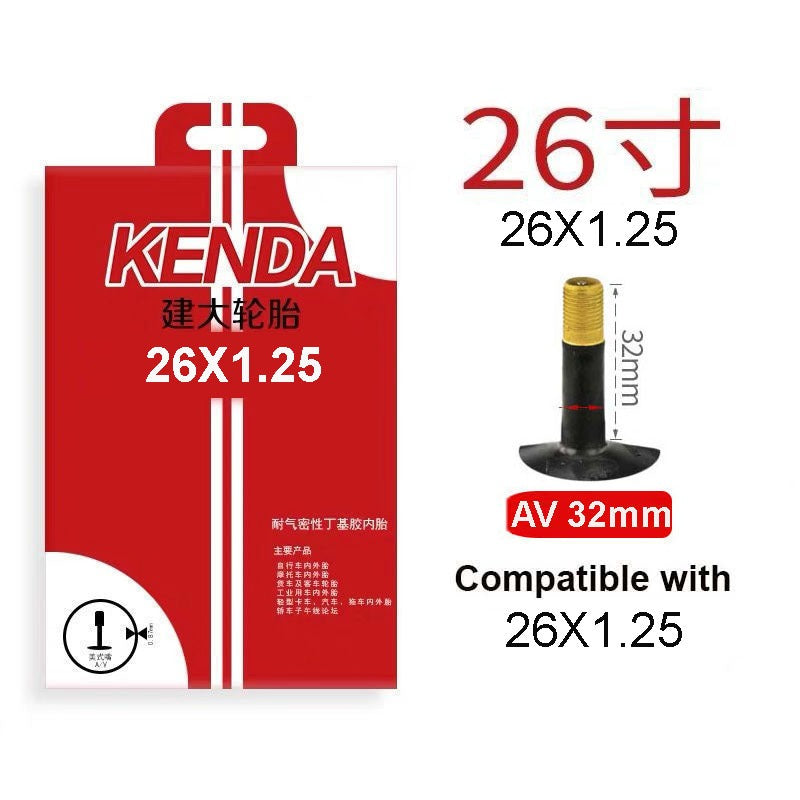 Kenda Inner Tube Bicycle Tube 12/14/16/20/22/24/26/27.5/29/700C