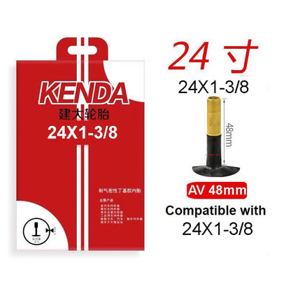 Kenda Inner Tube Bicycle Tube 12/14/16/20/22/24/26/27.5/29/700C