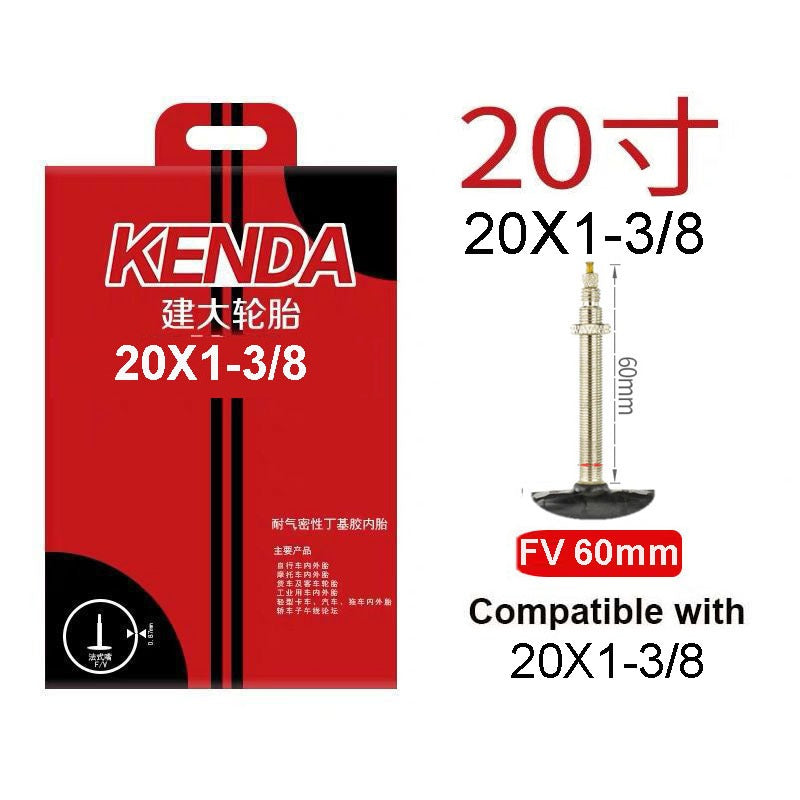 Kenda Inner Tube Bicycle Tube 12/14/16/20/22/24/26/27.5/29/700C