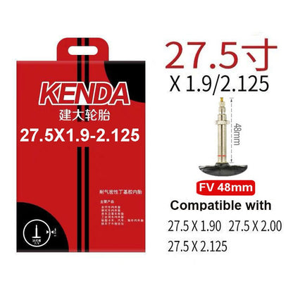 Kenda Inner Tube Bicycle Tube 12/14/16/20/22/24/26/27.5/29/700C
