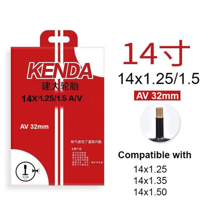 Kenda Inner Tube Bicycle Tube 12/14/16/20/22/24/26/27.5/29/700C