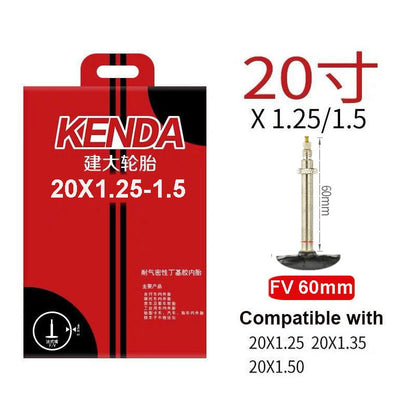 Kenda Inner Tube Bicycle Tube 12/14/16/20/22/24/26/27.5/29/700C