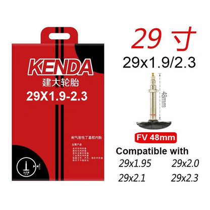 Kenda Inner Tube Bicycle Tube 12/14/16/20/22/24/26/27.5/29/700C