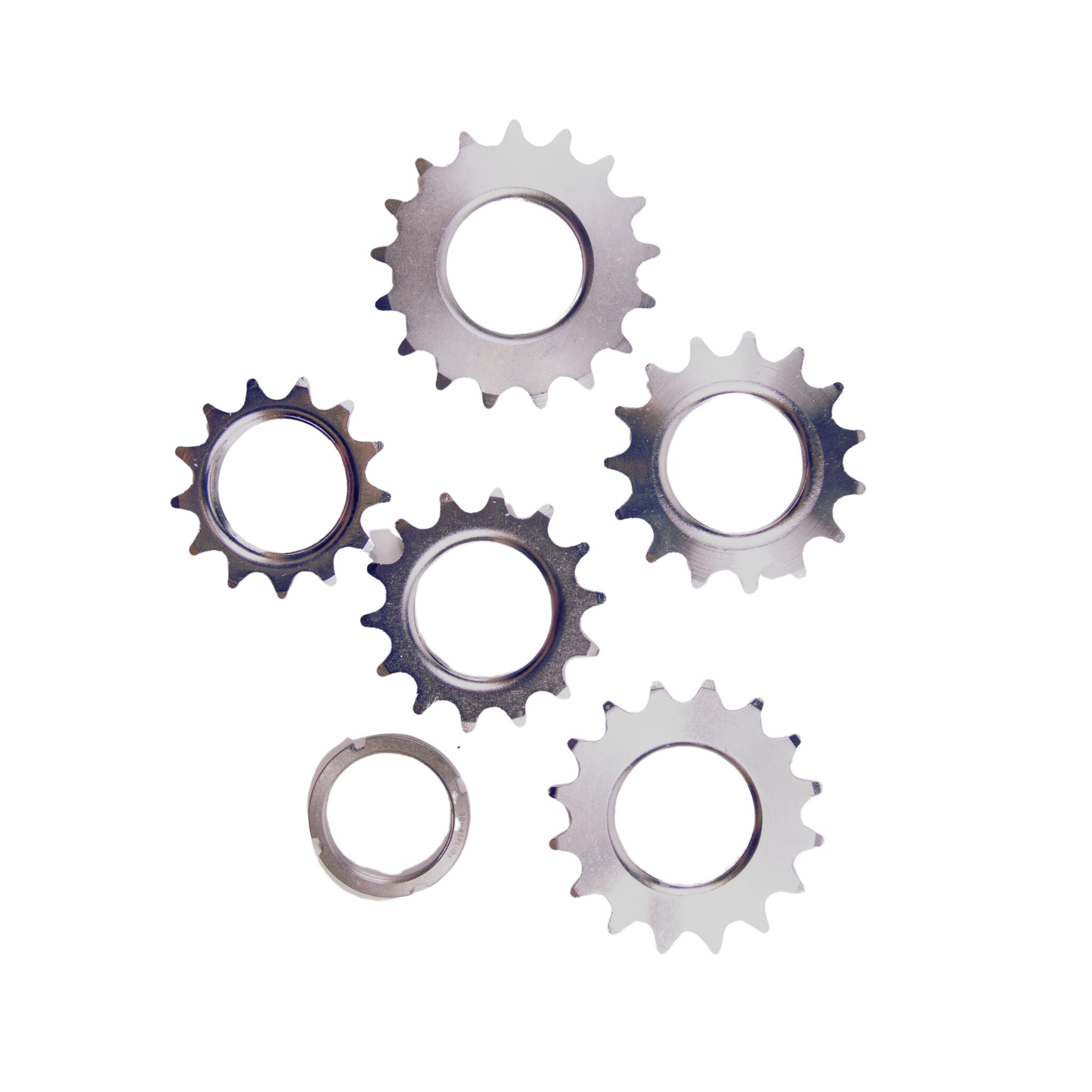 Fixed Gear Bicycle Cogs Hub Locking 1 Speed Fixie Bike Threaded Lock R ...